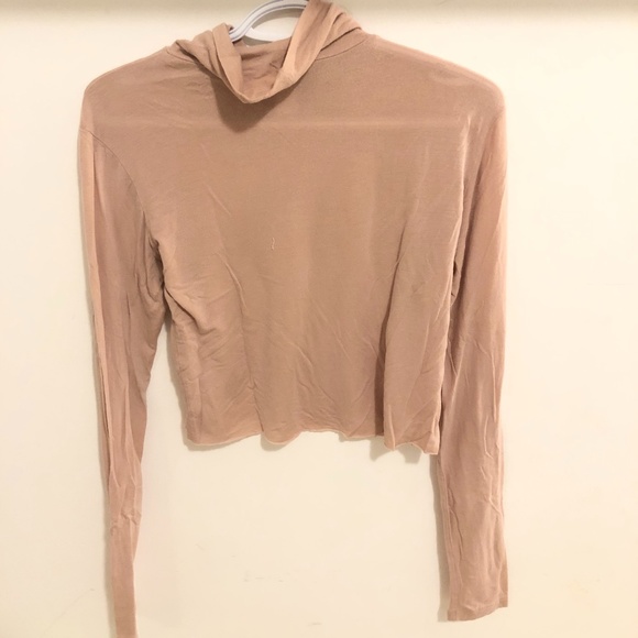 Nude Pink Turtleneck - Picture 2 of 3